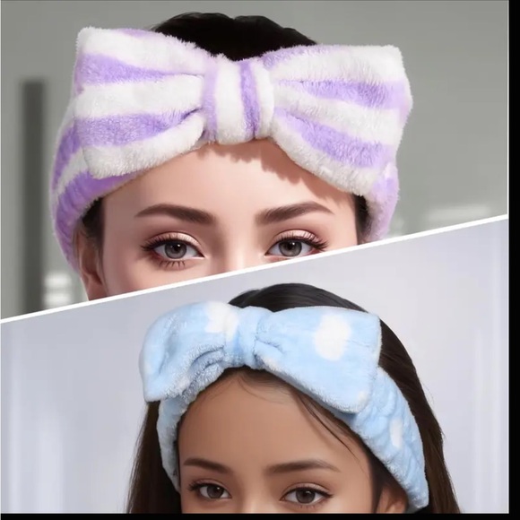 $3 ๐5/$15 Colorful Bow Headbands Set of 5 , NEW get all 5 when bundled ๐5/$15 - Picture 5 of 5